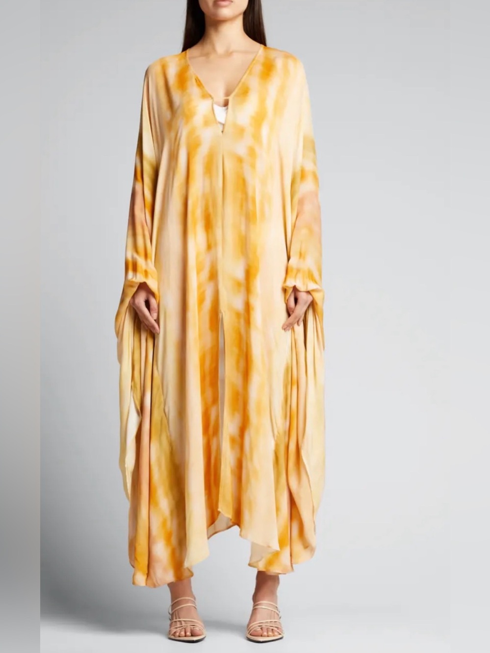 Cult Gaia Thara Coverup Dusty Due M/L Quiet Luxury Resort Coastal